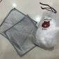 Combo Deal – 100 PCS Disposable Food Cover Plastic Bags with FREE 2 Pcs Metal Wire Cleaning Scrubs