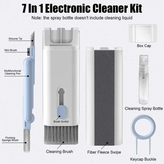 7-in-1 Tech Cleaning Kit – Deep Clean Your Keyboard, AirPods & Gadgets in Seconds