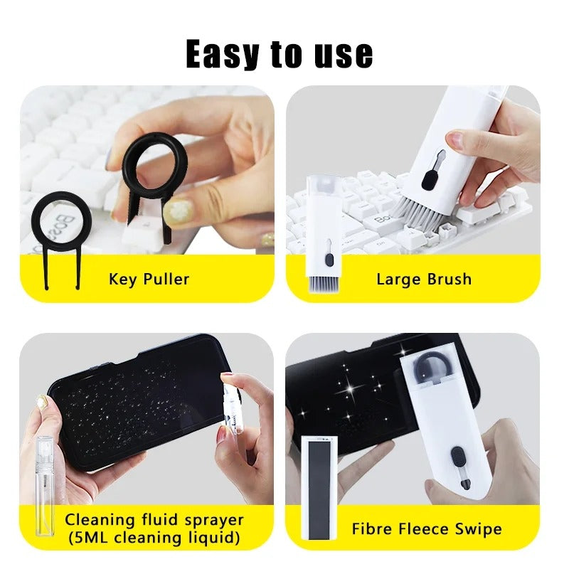 7-in-1 Tech Cleaning Kit – Deep Clean Your Keyboard, AirPods & Gadgets in Seconds